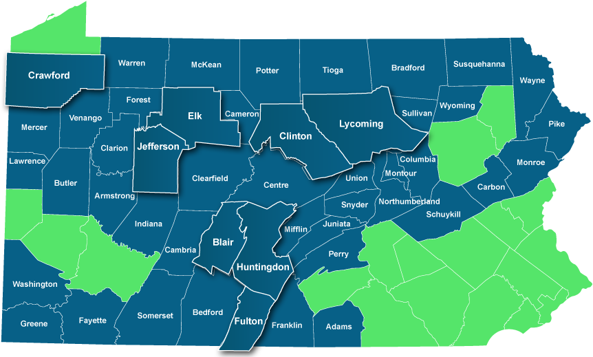Pennsylvania Rural Counties